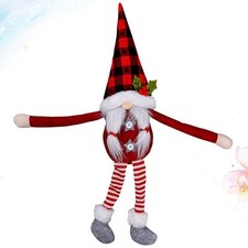  1PC Style de Noël boucle de rideau décoratif forêt vieil homme anneau de rideau