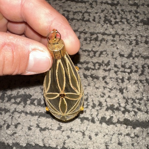 Waterford Holiday Heirlooms Killeen Optic Gold Icicle Christmas Ornament - Bild 14 von 15