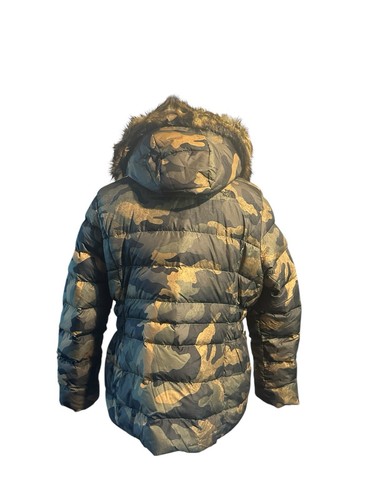 The North Face Gotham II 550-Fill Down Insulated Women’s Jacket Green Camo XXL - Picture 3 of 14