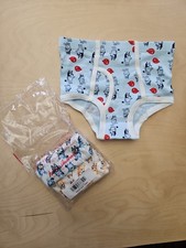 NWT HANNA ANDERSSON ORGANIC COTTON BLUEY BRIEFS UNDERS 3 PACK M 120 130 6-8