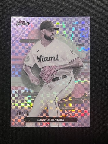 2025 Topps Finest #168 Sandy Alcantara | Baseball Card