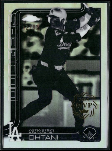 2025 Topps Chrome #1 Shohei Ohtani Negative Refractors #/50