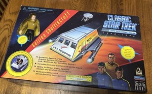 30th Anniversary Playmates Star Trek GALILEO SHUTTLECRAFT + CAPTAIN KIRK Figure