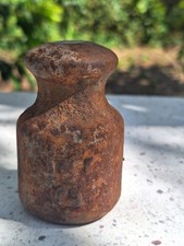 Antiques. Yellow weight for mechanical scales 1 KG. Manufacturer USSR