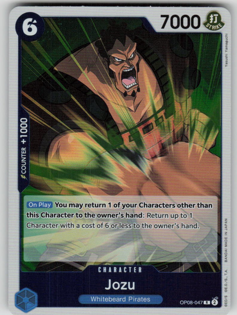 Jozu OP08-047 Foil Two Legends Near Mint EN