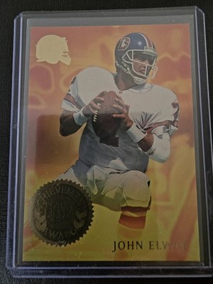1994 Fleer Ultra John Elway Achievement Awards #2 Denver Broncos HOF Card