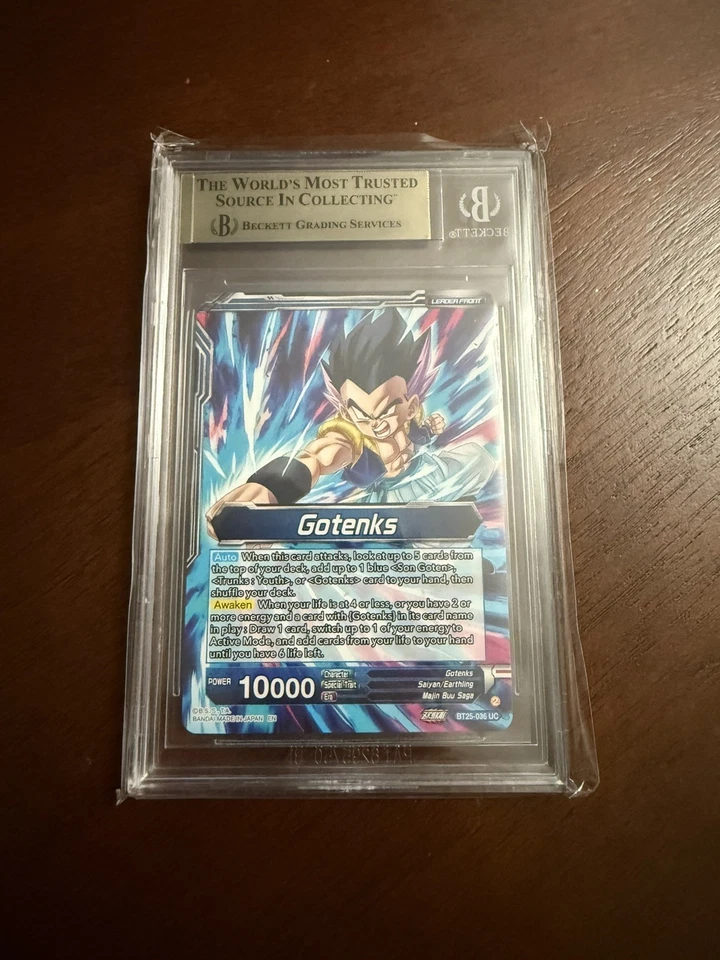 SS3 Gotenks, Power of the Strongest Rookie Leader SLR	Dragon Ball Super Beckett - Image 2 of 2