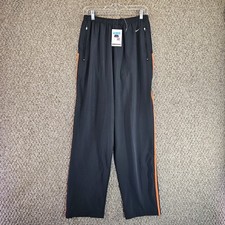 Nike Running Pants Mens Medium Dri Fit Elastic Waist Ankle Zips NEW