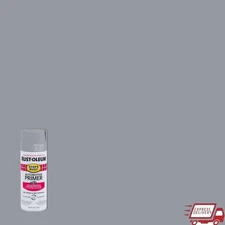Automotive Primer Flat Spray Paint Metal Wood Concrete Rust Prevention New