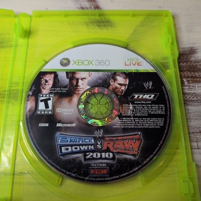WWE Smackdown vs. Raw 2011 (Microsoft Xbox 360, 2010) Disc Only