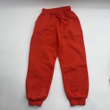 Kids Unisex Soft Brushed Fleece Pull-on Jogger Sweatpants Basic Casual Pants XS