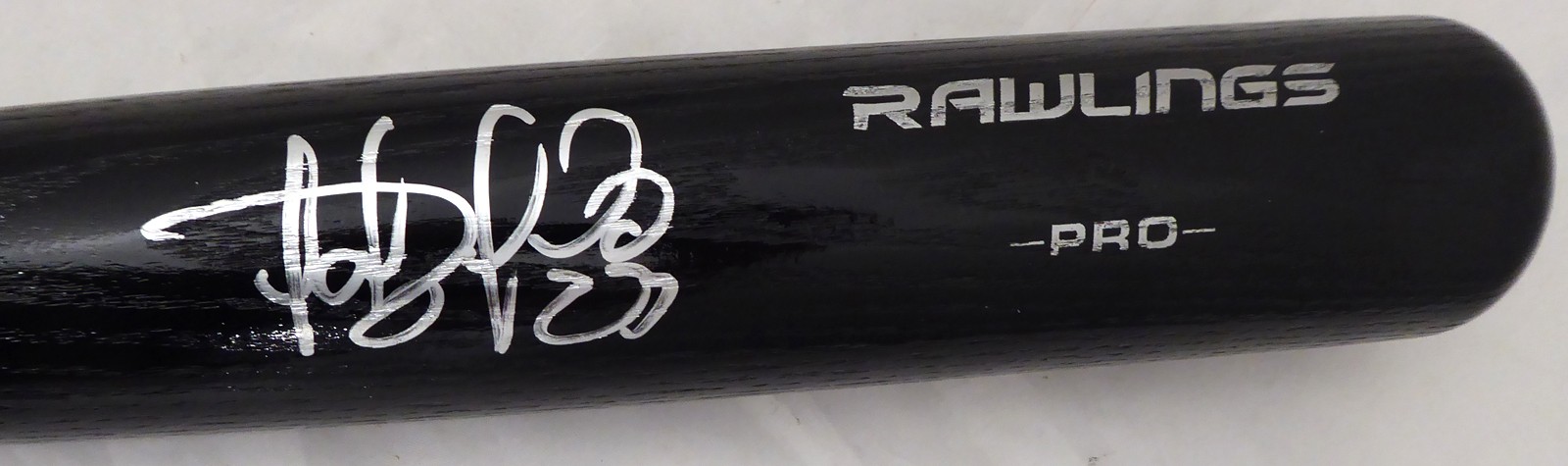 SALE! Fernando Tatis Jr. Signed Black Rawlings Bat San Diego Padres Beckett