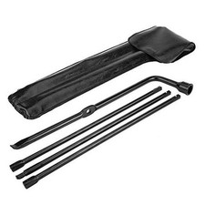Spare Tire Tool Kit, Super Duty Spare Tire Jack Lug Nut Wrench Handle Kit with