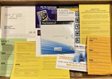 SONY PlayStation 2 PS2 Instruction Manual For Console Only SCPH-70011/12