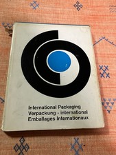 1968 International Packaging Wim Crouwel Kurt Weidemann Graphic Design Ibm Rare