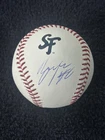 BRYCE ELDRIDGE SIGNED AUTOGRAPHED SAN FRANCISCO GIANTS CITY CONNECT OML BASEBALL