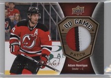 2016-17 Upper Deck UD Game Jersey Patch 7/15 Adam Henrique #GJ-AH Patch fr5