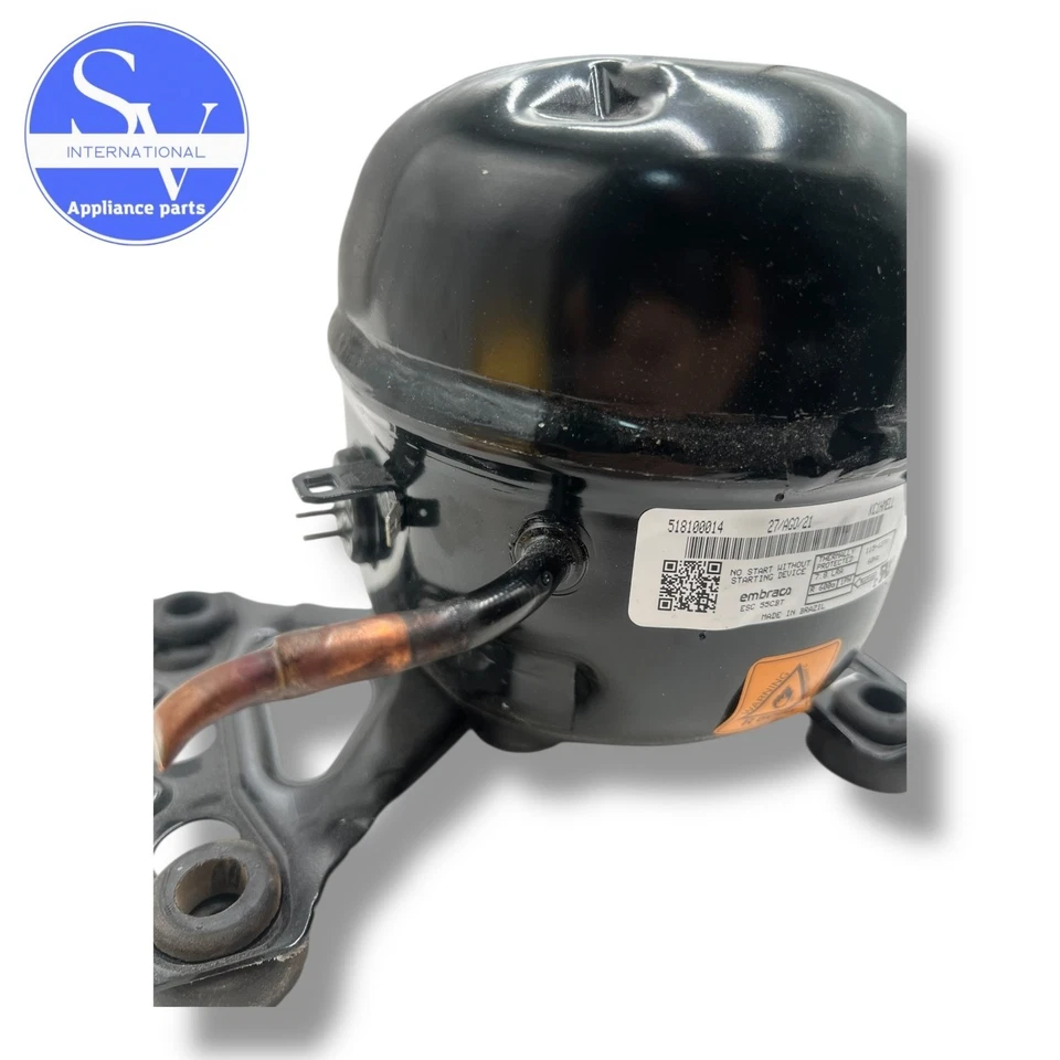 Compresor refrigerador Whirlpool W11557425 W11484639 Foto 2 de 2