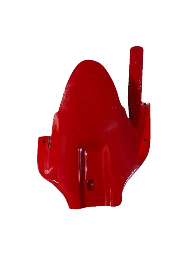 04-07 Honda CBR1000RR Winning Red Rear Tire Hugger Chain Guard  - Image 2 of 4