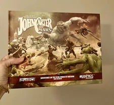 Modiphius: John Carter of Mars: Adventures on the Dying World of Barsoom Book HC