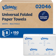 Kleenex Professional Universal Multifold Paper Towels, Bulk 02046 , Absorbency