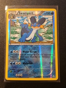 Swampert 35/160 Pokemon Card XY Primal Clash Rare Reverse Holo Foil