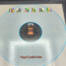 Kansas Vinyl Confessions LP CBS Records 1982 Rock 12" 33 RPM FZ38002