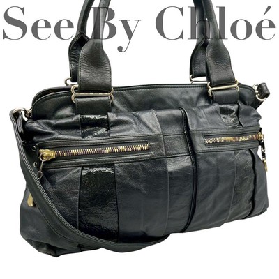 【確認用】SEE BY CHLOE 2wayバッグ With Bag See By Chloé Shoulder Bag 2way Metal Fittings