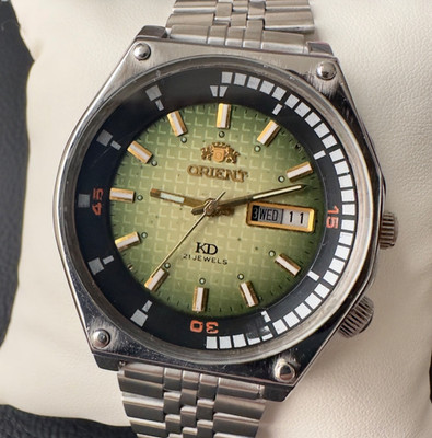 ORIENT KING DIVER  Vintage Automatic Japan Watch  SERVICED 