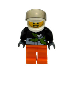 LEGO Xtreme Stunt Truck Driver Minifigure Stunt Truck City Racing (60146)