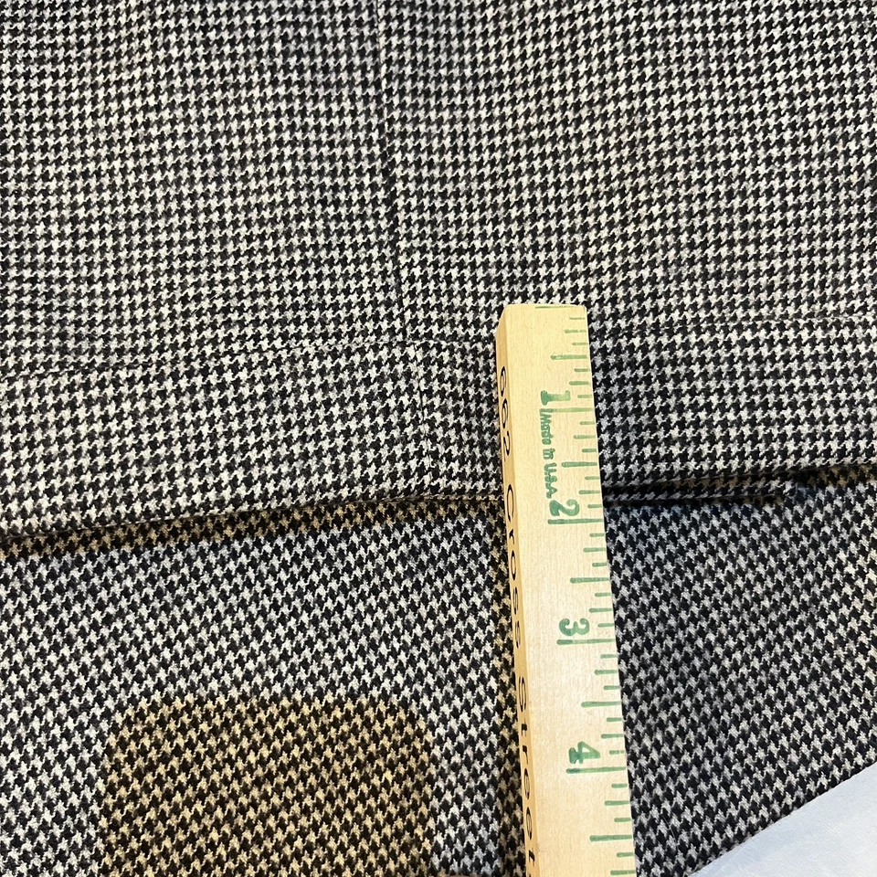 Traje De Colección Luciano Barbera Louis, Boston Lana Gris Pata de Gallo 40 35 x 28.5 Foto 4 de 4