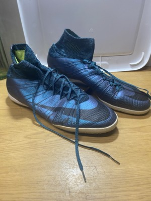 Nike Mercurial X Proximo IC 718774-400 Elite Blue Boots Turf Fúbol Men Size 12.5