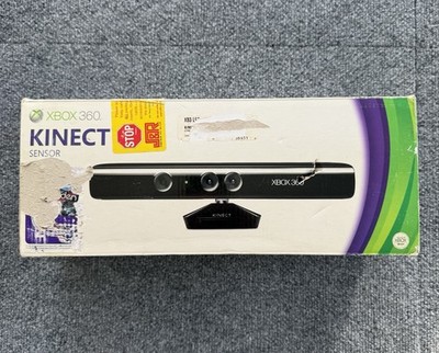 Microsoft Xbox 360 Kinect Sensor Model 1414 Complete Box Never Used w/ Game