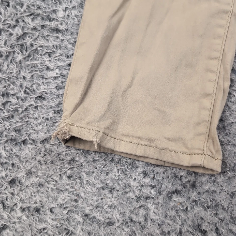 Lucky Brand Jeans Men 31x30 Beige Normcore 223 Straight Grunge Stretch Chore - Image 4 of 4