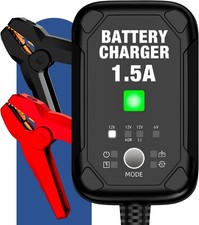 1.5a 6v12v Car Battery Charger Automatic Trickle Charger Battery Maintainer