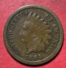 1864 US Indian Head Cent! "Bronze" Variety! FINE! Old US Coin!