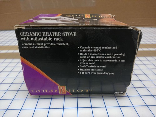 Gold 'N Hot Ceramic Heater Stove w/ Adjustable Rack Model GH 5000 - Picture 12 of 12