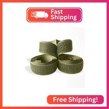 Olive Drab Hook and Loop Tape 1 inch Sew On Non-Adhesive Hook and Loop Olive Tap