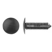 Zoro Select 9132Pk Push-In Rivet, Dome Head, 0.281 In Dia., 1-11/64 In L,