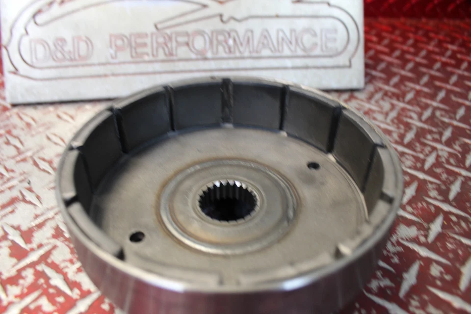 Harley Davidson Dyna Fat Bob 2008 volante listo para instalar DFB10 Foto 3 de 4