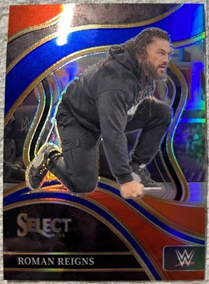 Roman Reigns Red & Blue Ringside Prizm SSP Panini WWE 2024 Select 
