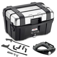 Givi TRK46N Koffer 46L Schwarz Mit Halter Yamaha MT-09 850 2015 2016