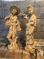Vtg Asian Figurines Home Decor