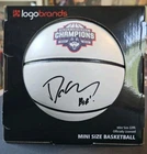 Dan Hurley Signed Mini Basketball Auto 2024 Champions UCONN HUSKIES Exact Proof