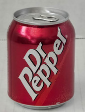 2004 Dr Pepper Small 8oz Empty Can Bottom Opened