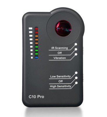 Upgraded Camera Detector Professional Bug RF Detector Hidden Camera Finder An...