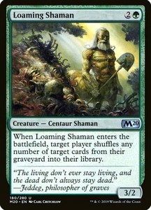 Loaming Shaman - Core Set 2020 #180/280 Uncommon
