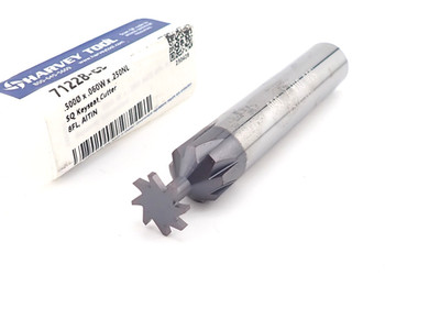 Harvey 3/8'' x 1/32'' Carbide Keyseat Cutter Square Woodruff 958910-C3