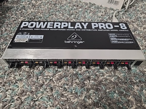 Behringer Powerplay Pro-8 HA8000 8-Kanal Kopfhörerverteiler Verstärker