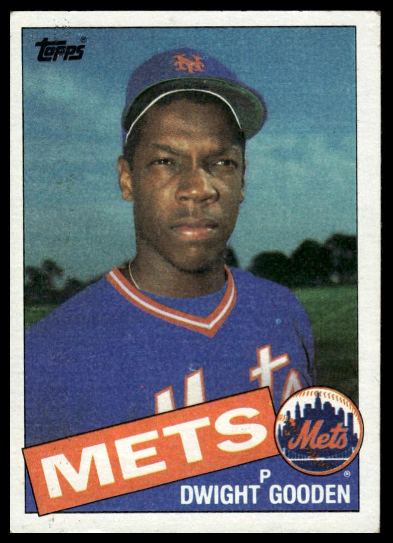 1985 Topps #620 Dwight Gooden